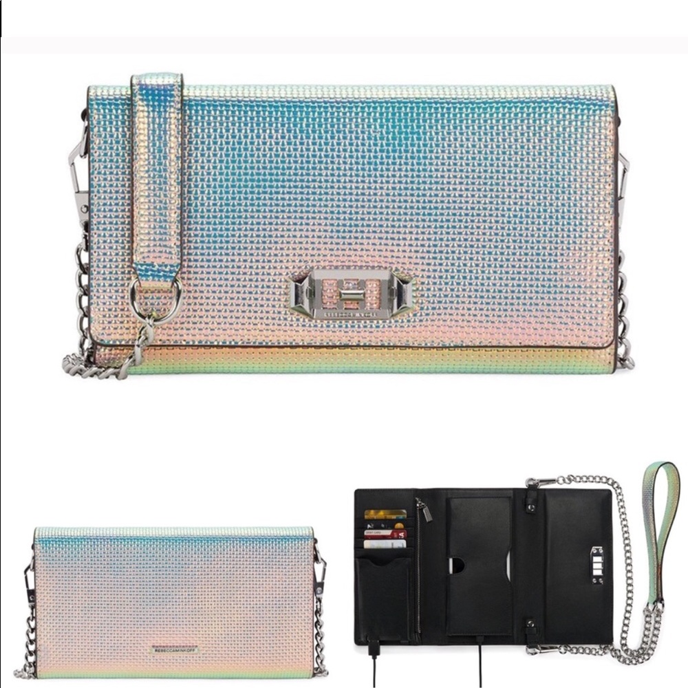 Metallic Holographic - L💞VE IN CHARGE CROSSBODY